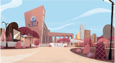 故事主要场景之一:德馨小学剧中主要人物形象《成长这东西》第一季共