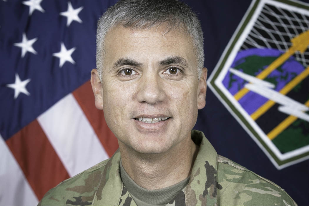 资料图:美军日裔陆军上将保罗·中曾根(nakasone paul).