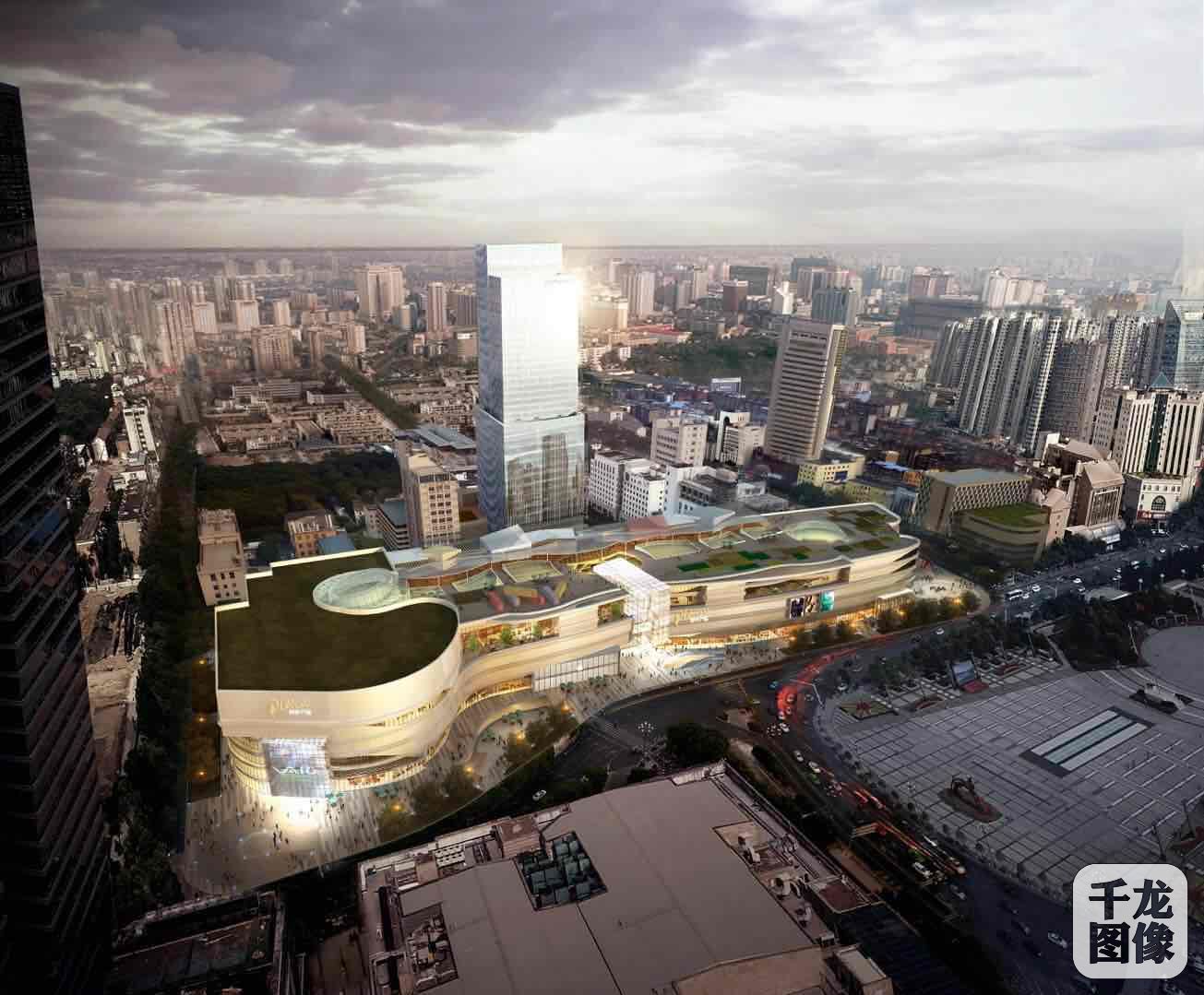 南昌苏宁广场效果图