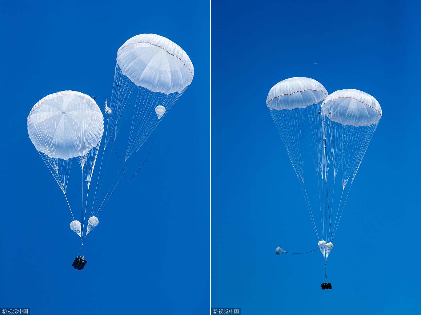 加快形成初始作战能力运20在中原某地开展空降空投训练2