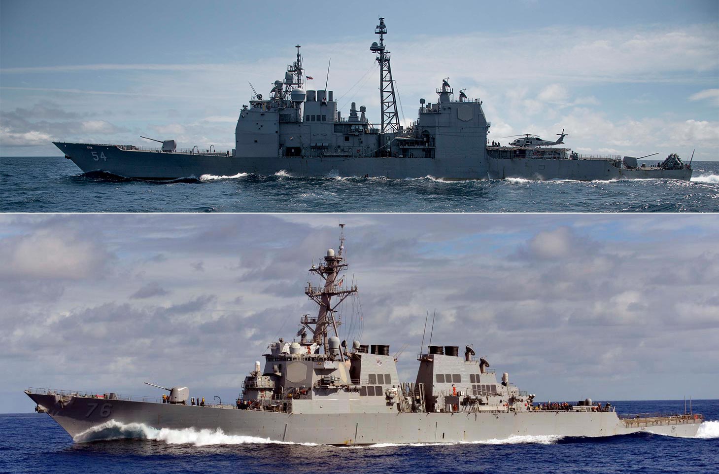 图)与"阿利·伯克"级(arleigh burke-class)导弹驱逐舰"希金斯"号(uss