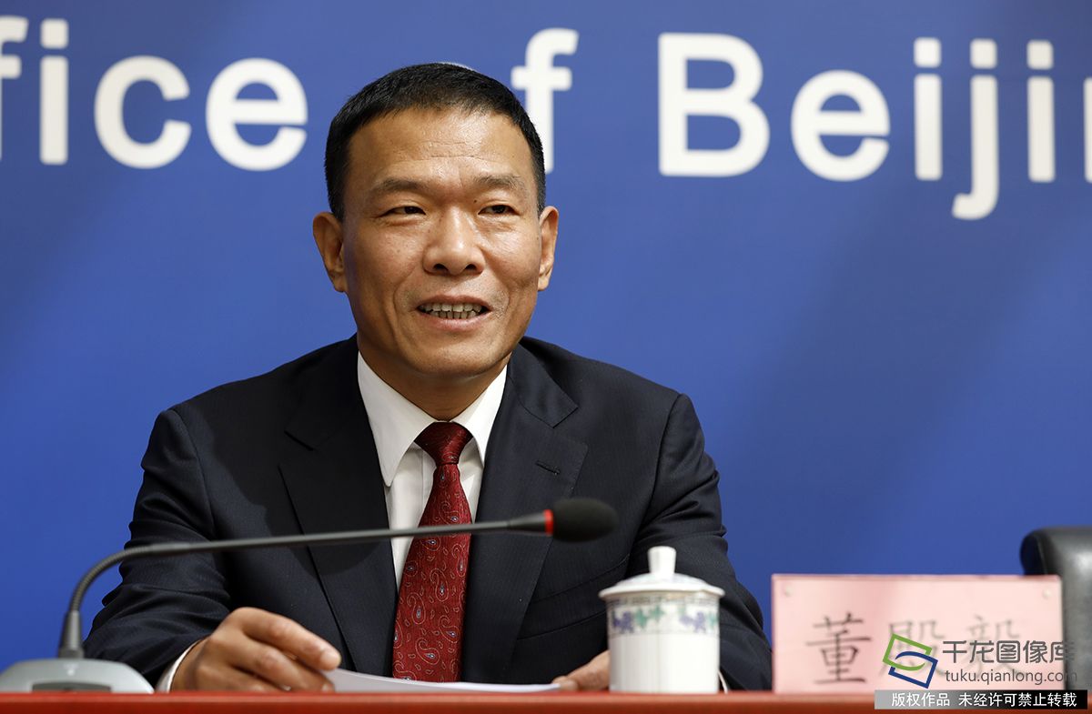 8月21日，第六届北京惠民文化消费季新闻发布会举行。图为北京市国有文化资产监督管理办公室副主任 董殿毅。千龙网发