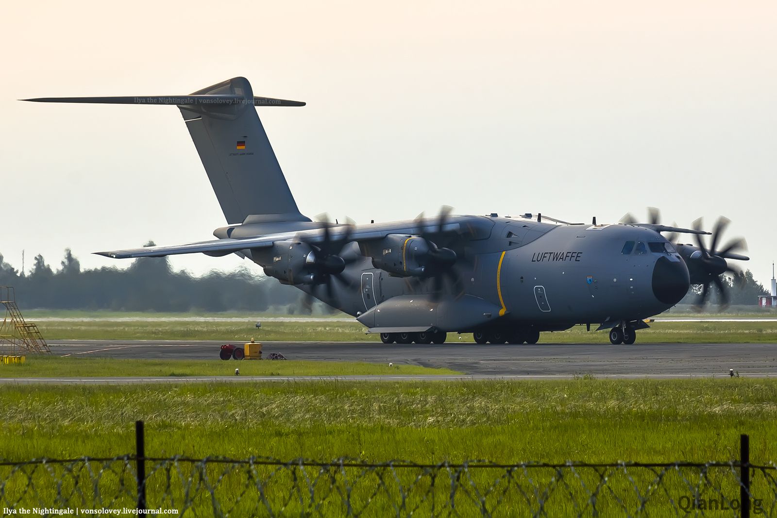 飞抵俄罗斯的德国a400m运输机俄空军没出动一架飞机拦截5