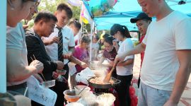 北京海淀东升镇千余种美食齐聚中秋盛宴