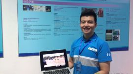 北工大师生科技节展示“共享家用车位”创意