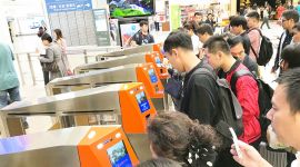 京津冀成始发终到复兴号列车密度最高区域