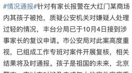 北京警方回应“孩子被抢”：成立专班开展复核