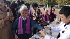 北京丰台疾控举办全国高血压日宣传活动