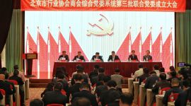 北京第三批18家社会组织联合党委成立 基本实现“全覆盖”