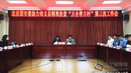 北京青年互联网协会13家成员企业赴张家口尚义开展精准扶贫