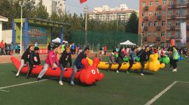 北京丰台东铁匠营街道开首届全民健身运动会