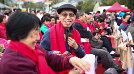 我们的节日·重阳|北京海淀老院士老教授凤凰岭过重阳