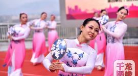 北京密云5000群众展演广场舞 