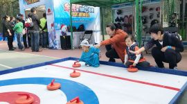  “北京朝阳”微博文化节百个家庭欢乐开跑 尝鲜冬奥冰雪项目