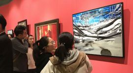 150幅油画作品亮相北京东亿美术馆 市民可免费看展