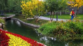 美丽北京好去处|秋色浸染三里河