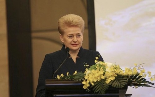 进博会现场unpay与立陶宛总统共商金融科技未来