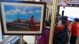 北京西城白纸坊街道办书画摄影展纪念改革开放40周年