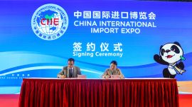 聚焦进博会|奢侈品电商寺库与菲律宾、蒙古国达成战略合作