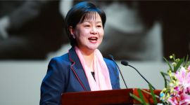 “鞠萍姐姐”为首都女性宣讲中国妇女十二大精神