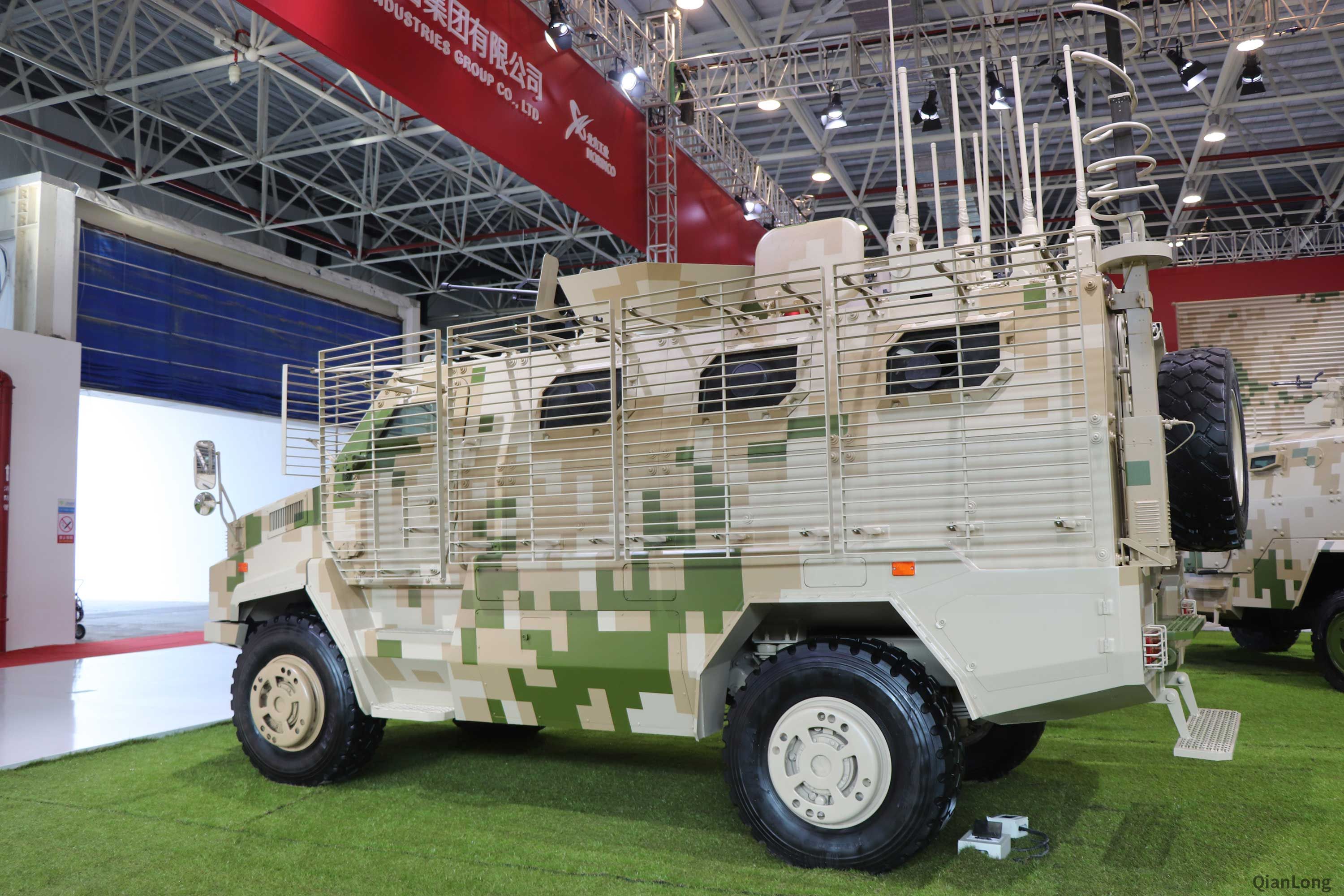 多型地面装备亮相珠海航展可从地面发起全向攻击