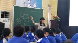 北京朝阳和平街学区请来三位老师授课