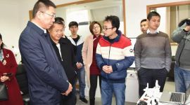 北京市欧美同学会调研望京留创园留学人员企业