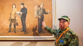 庆祝改革开放40周年大型展览：观众点赞“当代时传祥”张喜忠