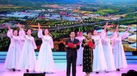 北京密云镇街诵读活动展演庆祝密云解放70年