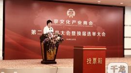 北京文化产业商会举行换届选举