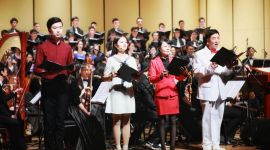 北航师生原创《星空组歌》再现中国航天历程