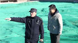 蓝天保卫战|北京东城城管严查工地防扬尘应对大风天气