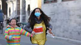 北京朝阳门街道办胡同定向赛探寻城市变迁