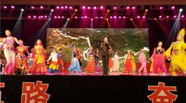 北京牛栏山大型音乐舞蹈史诗献礼改革开放40年