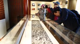 北海公园内展出“锦绣中华”