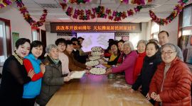 北京天坛腾退居民回“家”过冬至