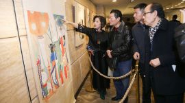 谢秉均书画个展亮相北京新闻大厦艺术馆