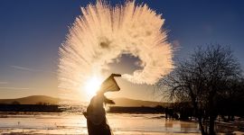 纯视觉|来乌兰布统享受“醉”美晨曦