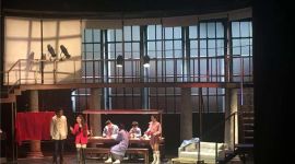 北京东城劳模题材话剧《工匠的天空》上演