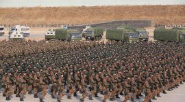 武警部队新年伊始举行开训动员吹响实战化练兵号角