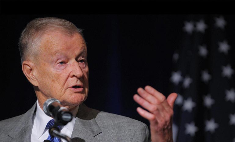 美国前总统吉米·卡特(jimmy carter)的国家安全顾问 兹比格涅夫·卡