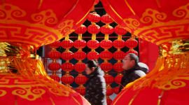 北京图见|红螺寺张灯结彩喜迎新春