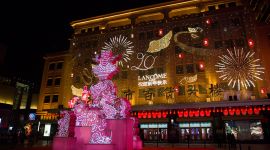 北京王府井大街2019新春狂欢模式开启