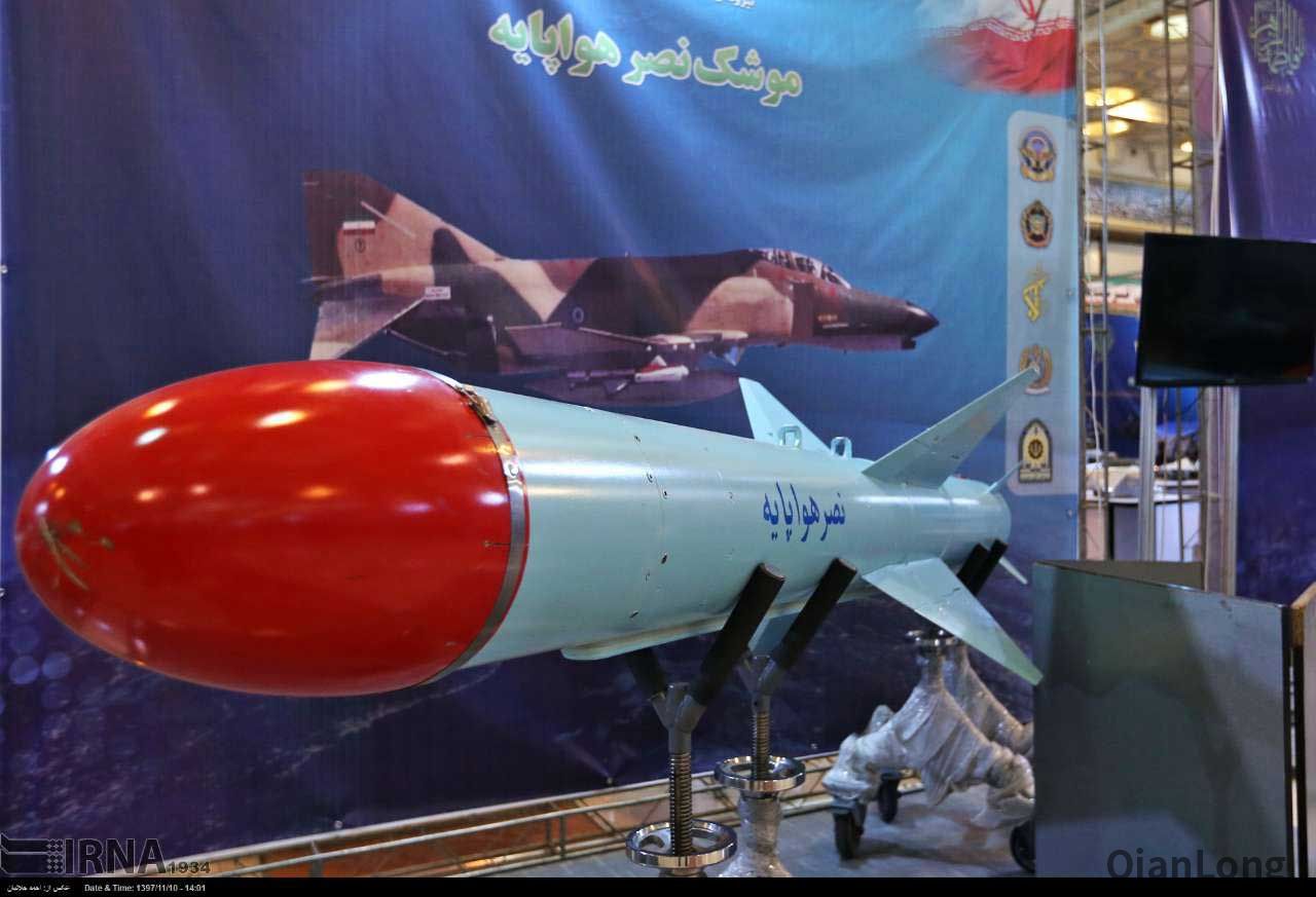 伊朗军队装备的noor反舰导弹.