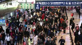 旅客归心似箭 北京铁路局5天发送467.25万