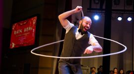 2019新春走基层|巴西杂技演员学艺中国