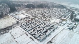 北京迎初雪 北部山区银装素裹庆春节