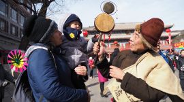 北京图见|老北京叫卖响彻西山 八大处庙会京味浓