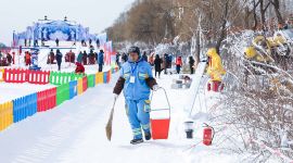 2019年春节北京环卫清运垃圾1.8万余吨