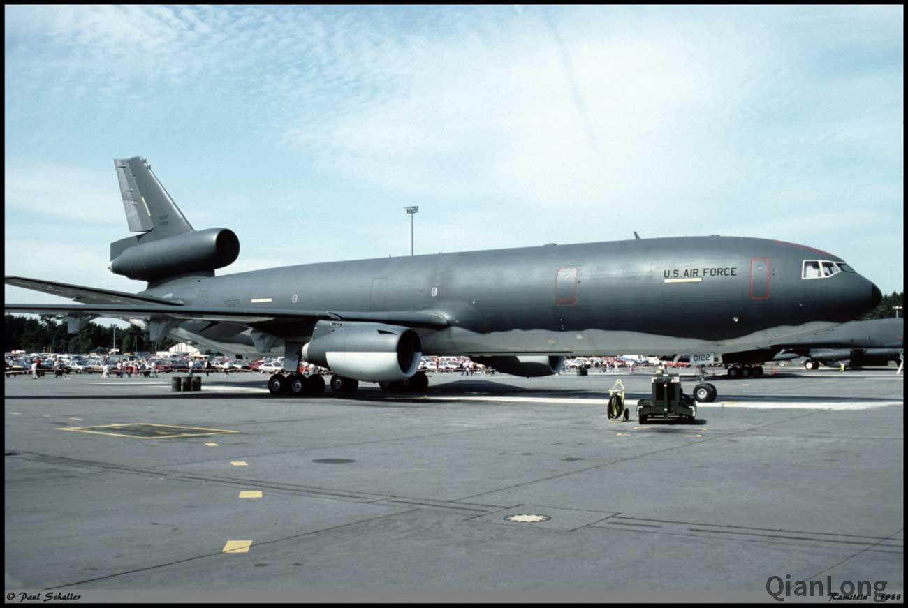 美国空军第68大队的麦克唐纳·道格拉斯kc-10a空中加油机(mcdonell